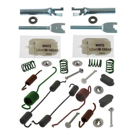 Carlson Brake Hardware Combo Of H7355 H2692 H2693 Axle Kit, H2352 H2352